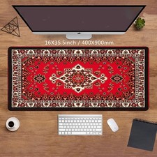 Persian Large Gaming Mouse Pad Desk Extended Non-Slip Mat for Computer Keyboard