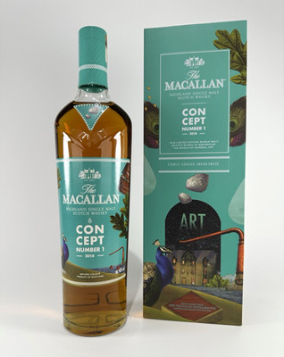 The Macallan Concept Number 1 2018 Highland Single Malt Scotch 700ml 40% Box