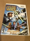 Star Wars: The Clone Wars - Lightsaber Duels (Nintendo Wii, 2008)