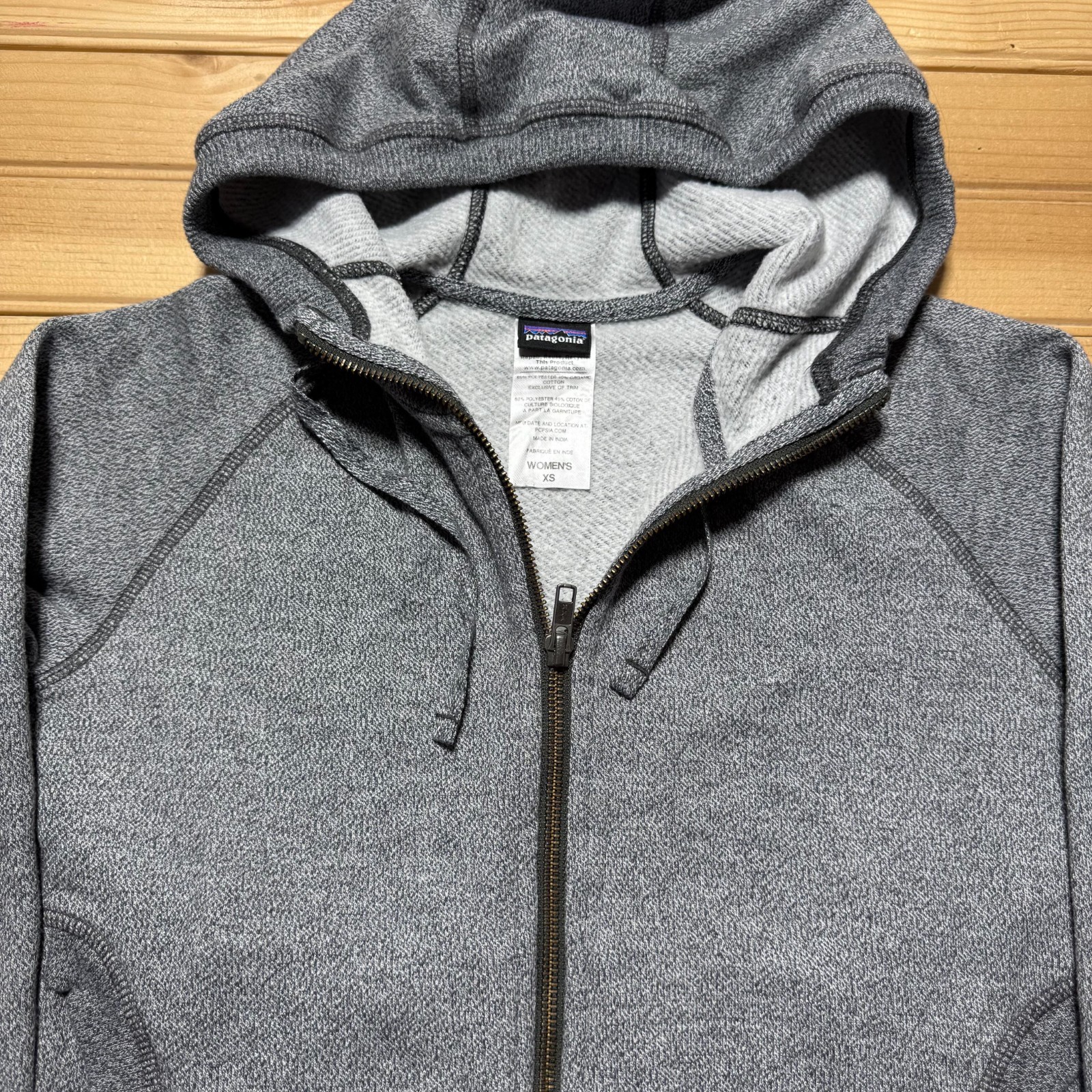 Patagonia Cloud Stack Full Zip Hiking Gorpcore Ho… - image 2