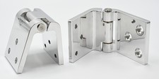 19551957 Chevy Nomad Tailgate Hinges Newbillet Polishedpair