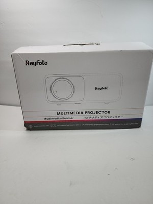 RayFoto WiFi Projector 10000LM Bluetooth 5.1, 4K compatible, Real 1920 × 1080