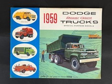 1959 Dodge Power Giant Trucks Original Sales Brochure Sales Catalog 1959 Dodge Power Giant Trucks Original Sales Brochure Sales Catalog