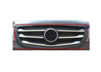 Chrom KüHlergrill Leisten FüR Mercedes Sprinter W906 2013-2018 5-Tlg Edelstahl