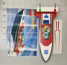 Lego Riptide Racer Boat 4002 Complete Vintage 1996 with Instructions + Figure