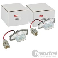 2X NTY W5W Kennzeichenleuchte Passend FüR Honda Civic CR-V HR-V Jazz