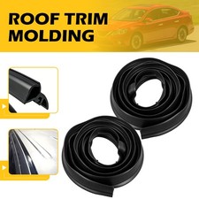 2PCS Exterior Roof Rubber Molding Stripping Seal Trim Fit Ford F-150 2004-2008