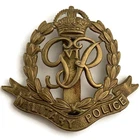 Original WW2 Royal Military Police Corps RMP Cap Badge George VI -WWII Genuine