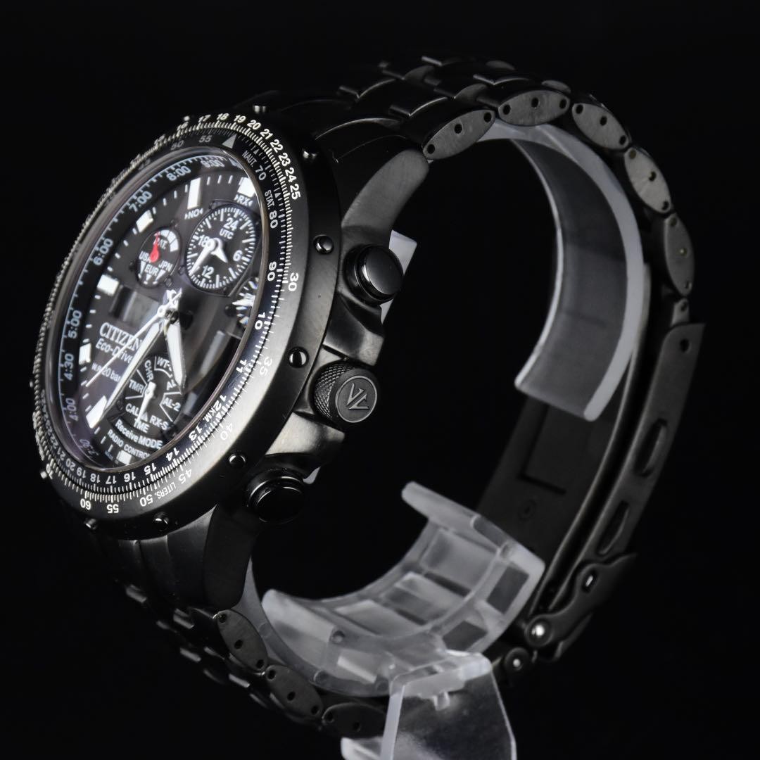 Citizen Promaster Black Titanium U600-T011560 Men's Watch Mint Used Auth From JP image 3