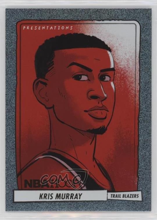 2023-24 Panini NBA Hoops Presentations Kris Murray #15 Rookie RC