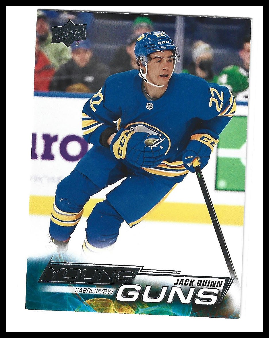 2022-23 Upper Deck #204 Jack Quinn Young Guns RC