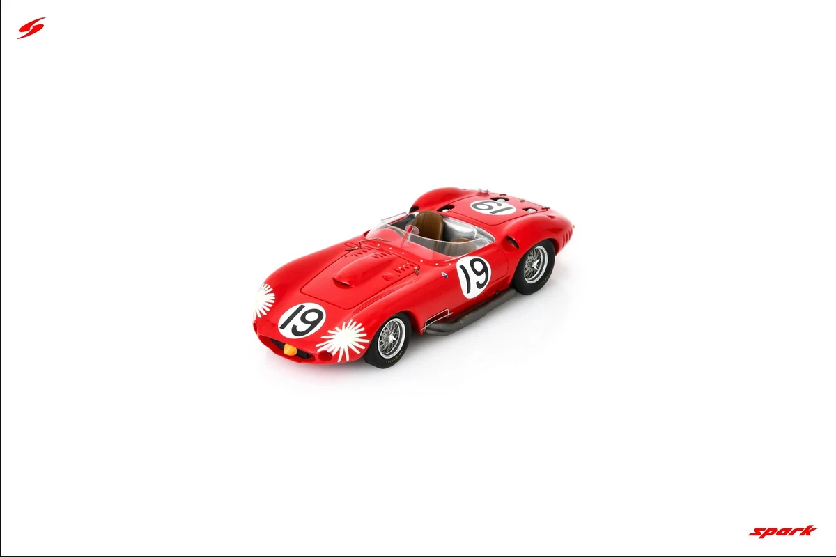 Spark 1/43 Maserati 450S Le Mans 1957 #2 Diecast Race Car Spark 1/43 Maserati 450S Le Mans 1957 #2 Diecast Race Car