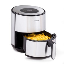 Klarstein Crisp-Pro 4.3L Air fry- Silver RRP £78.99