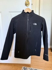 The North Face Boy s Size Large Full Zip Black Bionic Apex Fleece Lined Jacket