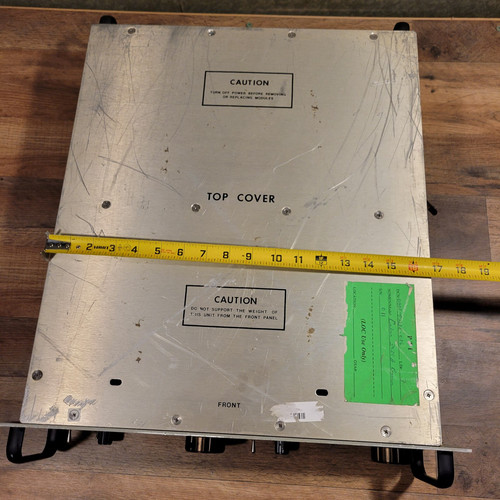 Cubic Comm Inc. R-3030A Receptor Doble VLF-HF Modular Mil-Spec Radio. - Imagen 12 de 21