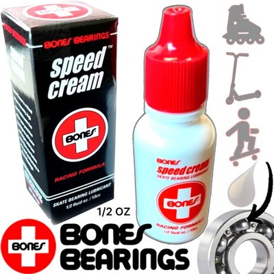 Bones Bearings Speed Cream Skateboard Stunt-Scooter Kugellager Wartung Pflege Öl