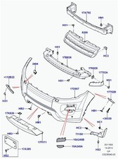 LR026497  Stoßstangenverstärkung Land Rover range rover evoque 2011 20 se