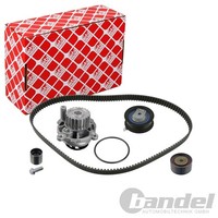 Febi ZAHNRIEMEN-SATZ + Wasserpumpe Passend FüR Audi A3 A4 VW Golf Touran