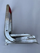 Vintage Villa Potato Chipper French Fry Cutter Red Wooden Handle Made in England