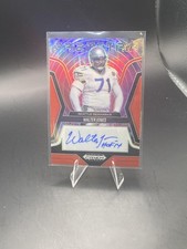 2025 Prizm Black #PS-WJS Prizmatrix Signatures Red Prizm Walter Jones /99 HOF