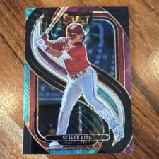 Panini Select 2025 Premier Level Prizm Seaver King Washington #122 Baseball Card