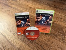 Orange Box Half Life 2 Xbox 360 Manual Tested CIB Backwards Compatible Series X