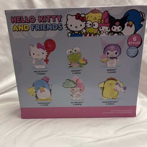 Hello Kitty HKT0164 My Melody Keroppi Tuxedosam Pompompurin Figure 6 Pack - Picture 3 of 3