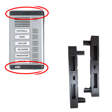 Ricambio Urmet Testate Di Ricambio Citofono Serie 825 Kombi Coperture Tappi Neri