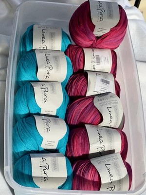 Linea Pura LANA GROSSA California Print 80% Cotton 20% Silk 50g