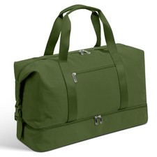 Weekender Bags for Women - 21 Inch Large Travel Duffel Bag with Shoe Compartm...