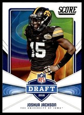 2018 Score NFL Draft Joshua Jackson Rookie NCAA #7