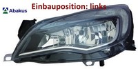 Abakus 442-1161LMLEMD2 Hauptscheinwerfer Links Scheinwerfer FüR Opel
