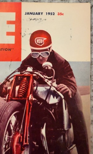 Cycle Magazine January 1952 – Harley-Davidson 74 Road Test, Motorama, VTG ~ VG+ - Picture 3 of 21