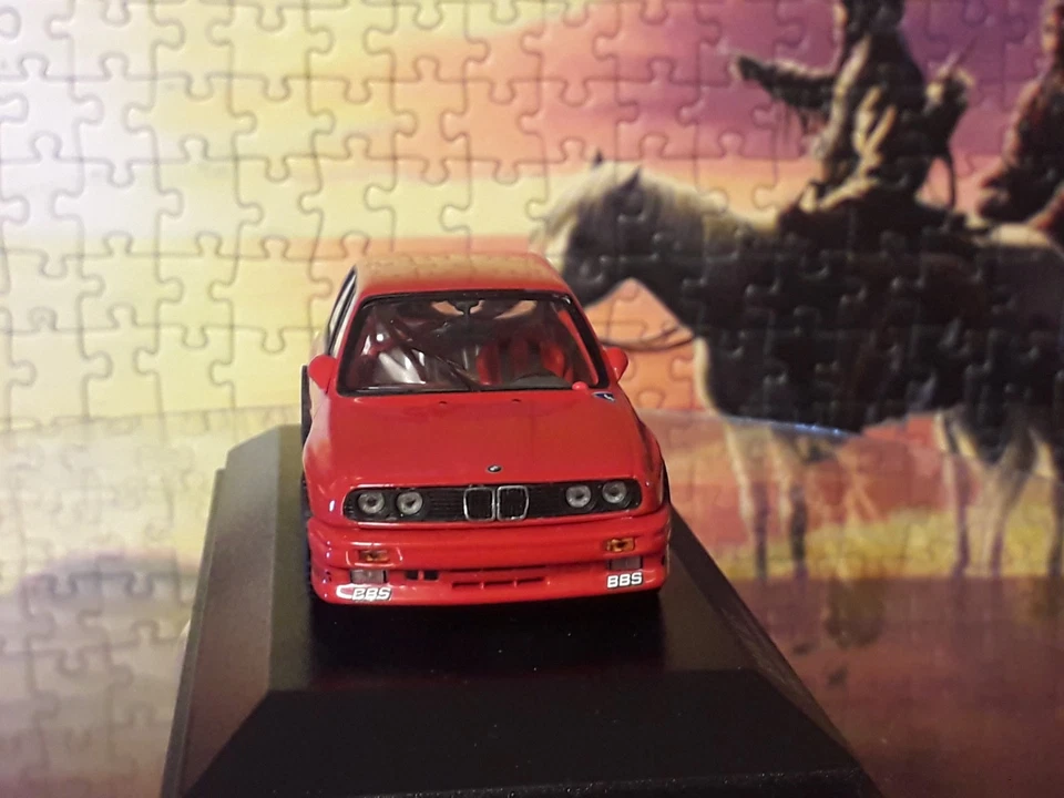 minichamps bmw m3 tauber motorsport G.MULLER 1988 1:43 - Immagine 2 di 4