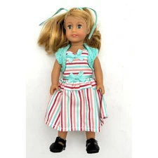 NIB American Girl 6.5" Doll Maryellen Larkin Outfit and Book Box