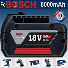 For Bosch Professional GBA 18V 8.0Ah Lithium-Ion Battery BAT609 BAT620 BAT610 US