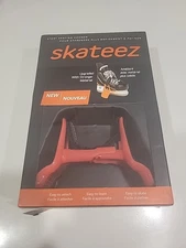 Skateez Ice Skate Trainers -Support Aids - Age 2-8 Or Size Y8-J3 Orange/red B6