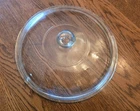Vintage 624C Pyrex Glass LID ONLY Fits 2 Qt Round Casserole Baking Dish Fluted