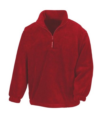 RESULT Fleece Sweat 1/4 Zip Reißverschluss Polartherm Top Herren XS-3XL 33 NEU 