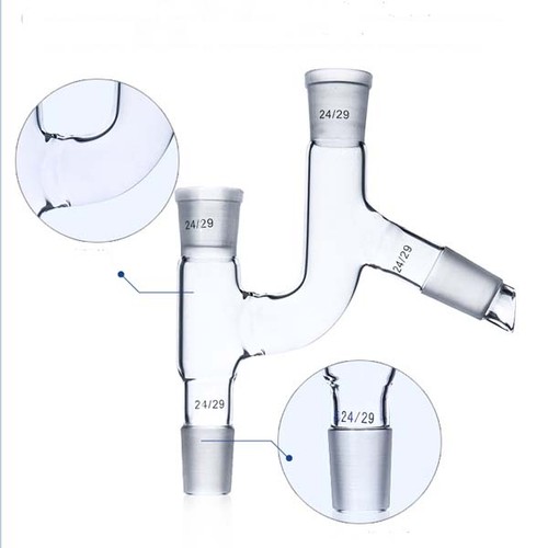 Laboratory Joint Organic Oil Chemistry Lab Essential glassware Vacuum 14-29# - Picture 2 of 5
