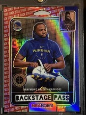 2019-20 Panini NBA Hoops Premium Stock - Back Stage Pass Draymond Green #1 Red