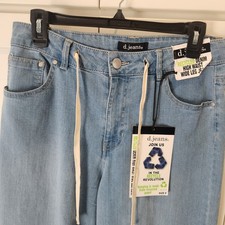 NWT D Jeans Recycled Denim Ladies Size 8 Wide...