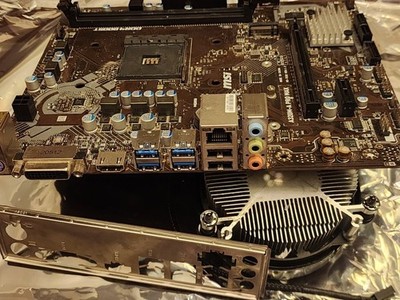 MSI A320M-A PRO MAX AM4 AMD A320 Micro ATX AMD Motherboard