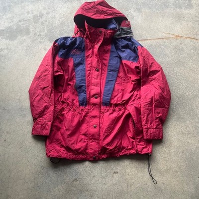 OUTech Alpen Mountain Wear Red Navy Blue Hooded Technical Jacket XL Canada