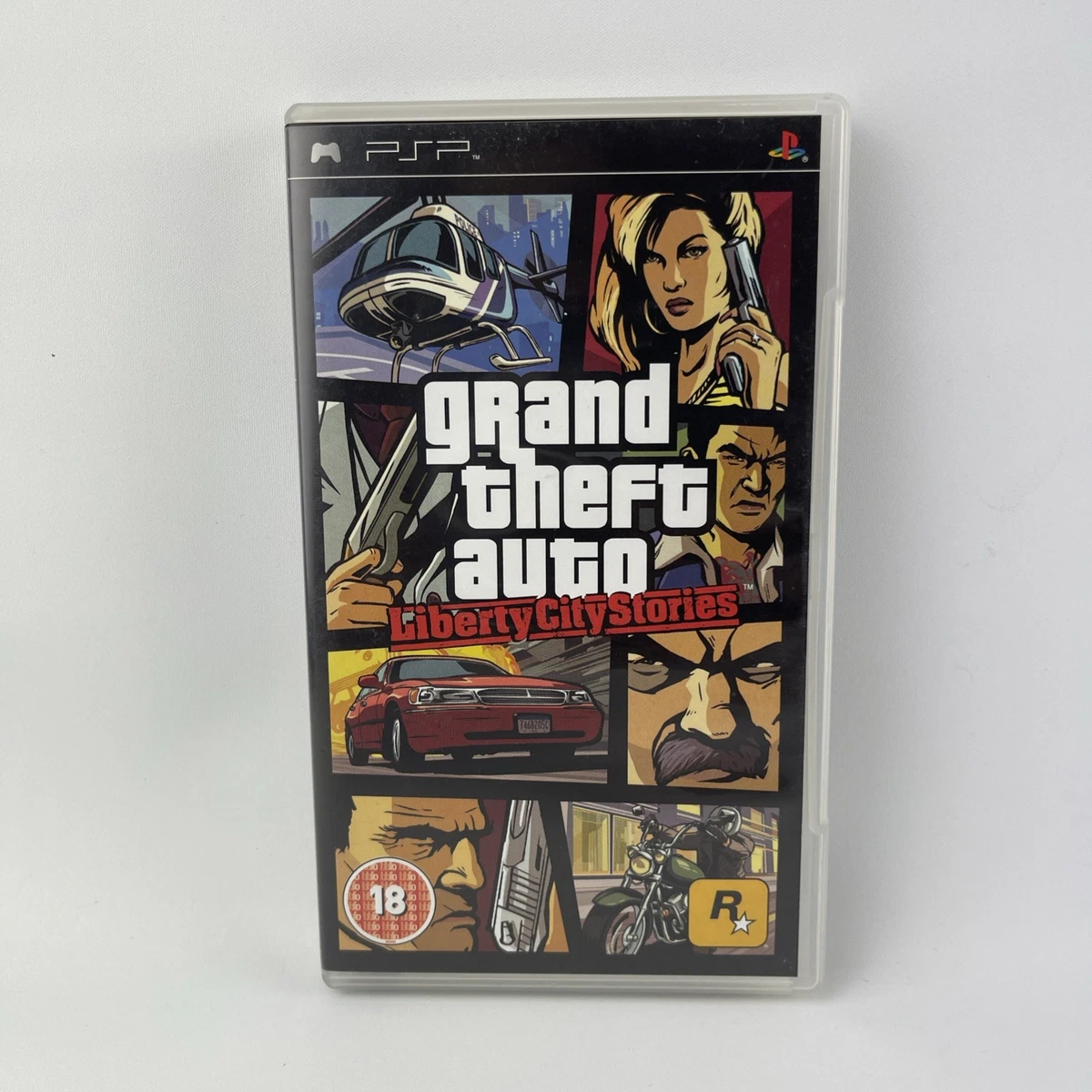 Jeu PSP Grand Theft Auto : Liberty City Stories - PAL FR Complet - Très Bon état