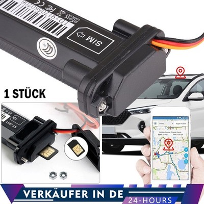 Mini GPS Tracker Sender Echtzeit Tracking Diebstahl Schwarz für Auto Motorrad