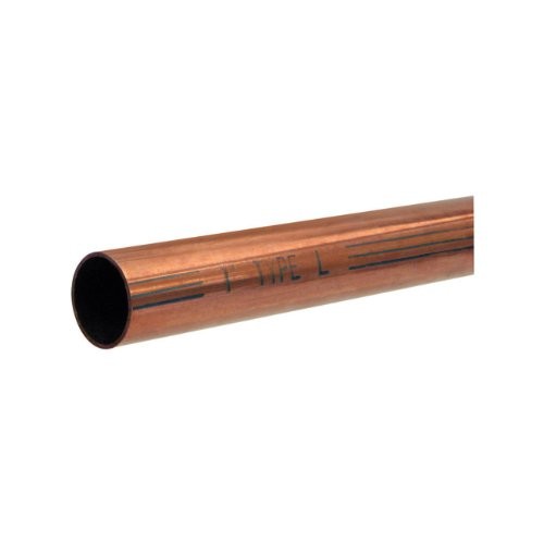 Mueller 1/2X2 Type-L Copper Coil Tubing, 1/2" x 2'