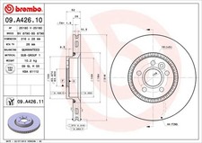 BREMBO BREMSSCHEIBEN Ø316 + BELÄGE VORNE & HINTEN FÜR FORD GALAXY WA6 S-MAX WA6