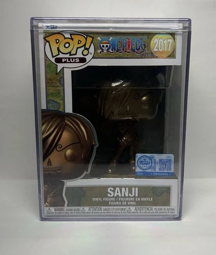 Funko Pop! One Piece: Plus - Sanji Statue (Bronze) #2017 with Protector Sealed