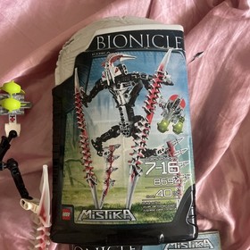 LEGO Bionicle Mistika Makuta Krika (8694) 100% Complete Canister Instructions